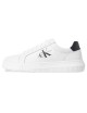 Sneakers uomo in pelle chunky con logo laterale YM0YM00681 Calvin Klein