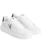 Sneakers uomo in pelle chunky con logo laterale YM0YM00681 Calvin Klein