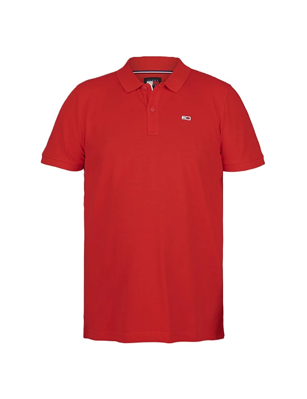 Polo uomo a maniche corte slim fit con dettaglio logo DM0DM18312 Tommy Hilfiger