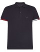 Polo uomo slim fit con dettaglio bandiera MW0MW37518 Tommy Hilfiger