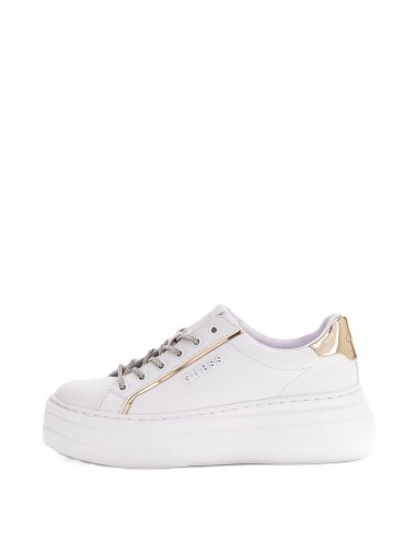 Sneakers donna Ameria con platform e dettagli strass sui lacci FLJMRIELE12 Guess