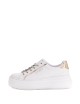 Sneakers donna Ameria con platform e dettagli strass sui lacci FLJMRIELE12 Guess