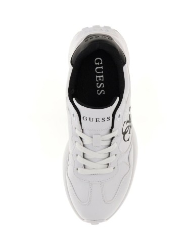 Sneakers donna in ecopelle Luckei dettaglio 4G logo FLPLUCELE12 Guess