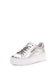 Sneakers donna Ameria con platform e dettagli strass sui lacci FLJMRILEL12 Guess