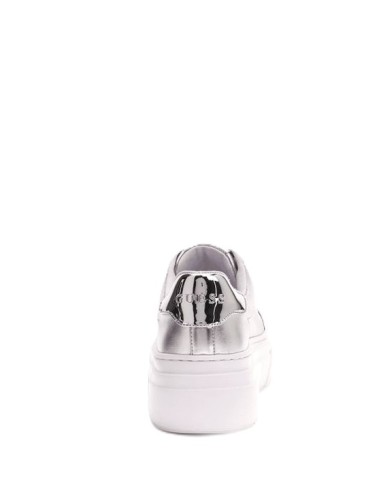 Sneakers donna Ameria con platform e dettagli strass sui lacci FLJMRILEL12 Guess