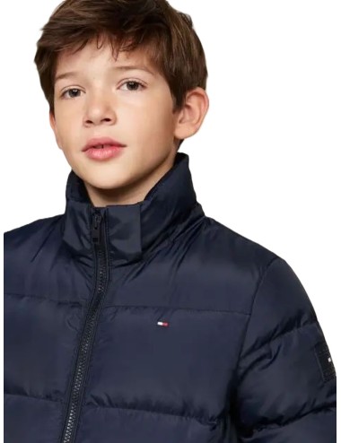 Piumino Essential con cappuccio KB0KB08341DW5 Tommy Hilfiger