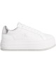 Sneakers donna in pelle con platform YW0YW01766 Calvin Klein