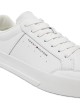 Sneakers uomo in pelle con logo minimal FM0FM05489 Tommy Hilfiger