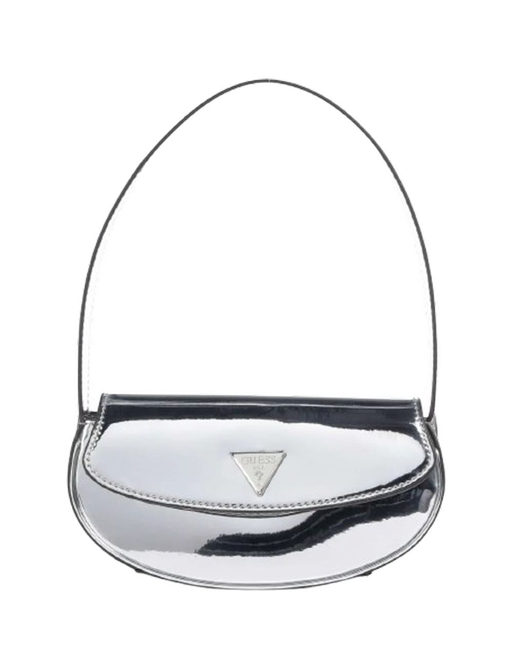 Borsa a spalla Arnela in ecopelle ed effetto metallizzato HWMY9496780 Guess