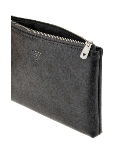 Pochette uomo mini Hull in ecopelle e logo 4G PMHULOP5237 Guess