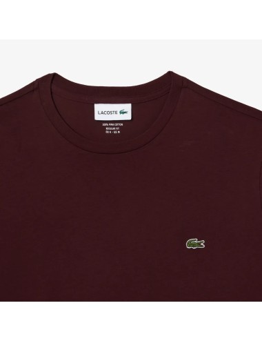 T-shirt uomo girocollo in cotone TH6709 Lacoste