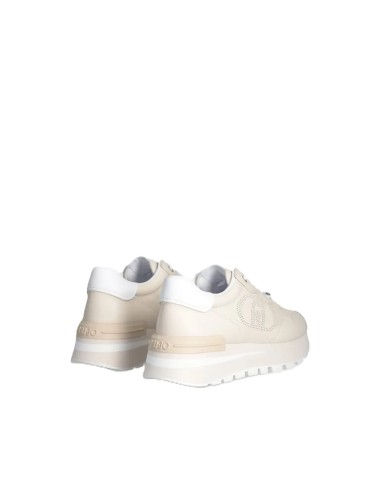 Sneakers Donna in pelle con logo traforato Amazing 20 BA5043P0102 Liu Jo