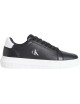 Sneakers uomo chunky in pelle martellata con logo YM0YM01198 Calvin Klein