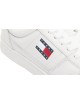 Sneakers uomo in pelle con logo EM0EM01574 Tommy Hilfiger