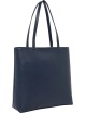 Borsa shopper in ecopelle con logo AW0AW17390 Tommy Hilfiger