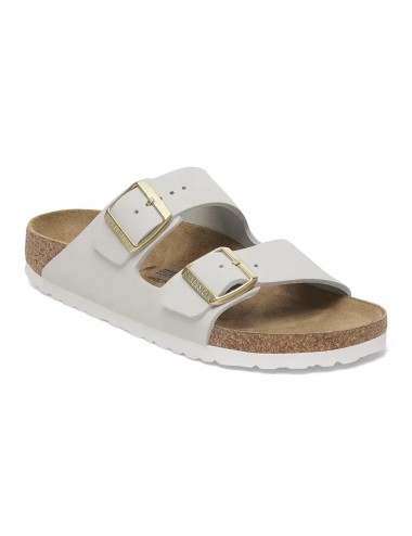 Sandali donna Arizona in pelle scamosciata e dettagli dorati 1029475 Birkenstock