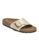 Ciabatte donna Catalina Birko Flor con dettagli dorati 1029393 Birkenstock