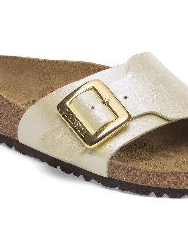 Ciabatte donna Catalina Birko Flor con dettagli dorati 1029393 Birkenstock