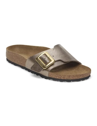 Ciabatte donna Birko Flor Catalina con dettagli dorati 1029416 Birkenstock