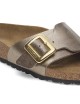 Ciabatte donna Birko Flor Catalina con dettagli dorati 1029416 Birkenstock