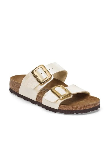 Sandali donna Sydney in Birko Flor e dettagli dorati 1029492 Birkenstock