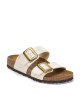 Sandali donna Sydney in Birko Flor e dettagli dorati 1029492 Birkenstock