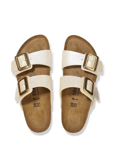 Sandali donna Sydney in Birko Flor e dettagli dorati 1029492 Birkenstock