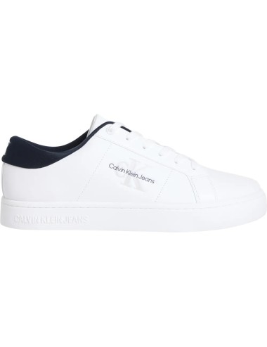 Sneakers uomo in pelle con logo YM0YM00864 Calvin Klein