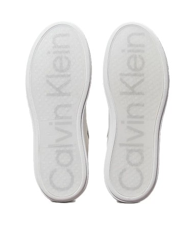 Sneakers uomo in pelle logo minimal HM0HM01016 Calvin Klein