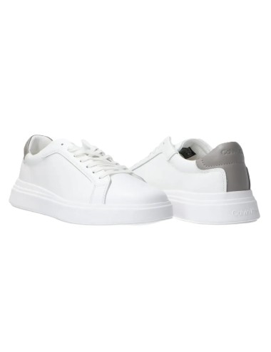 Sneakers uomo in pelle logo minimal HM0HM01016 Calvin Klein