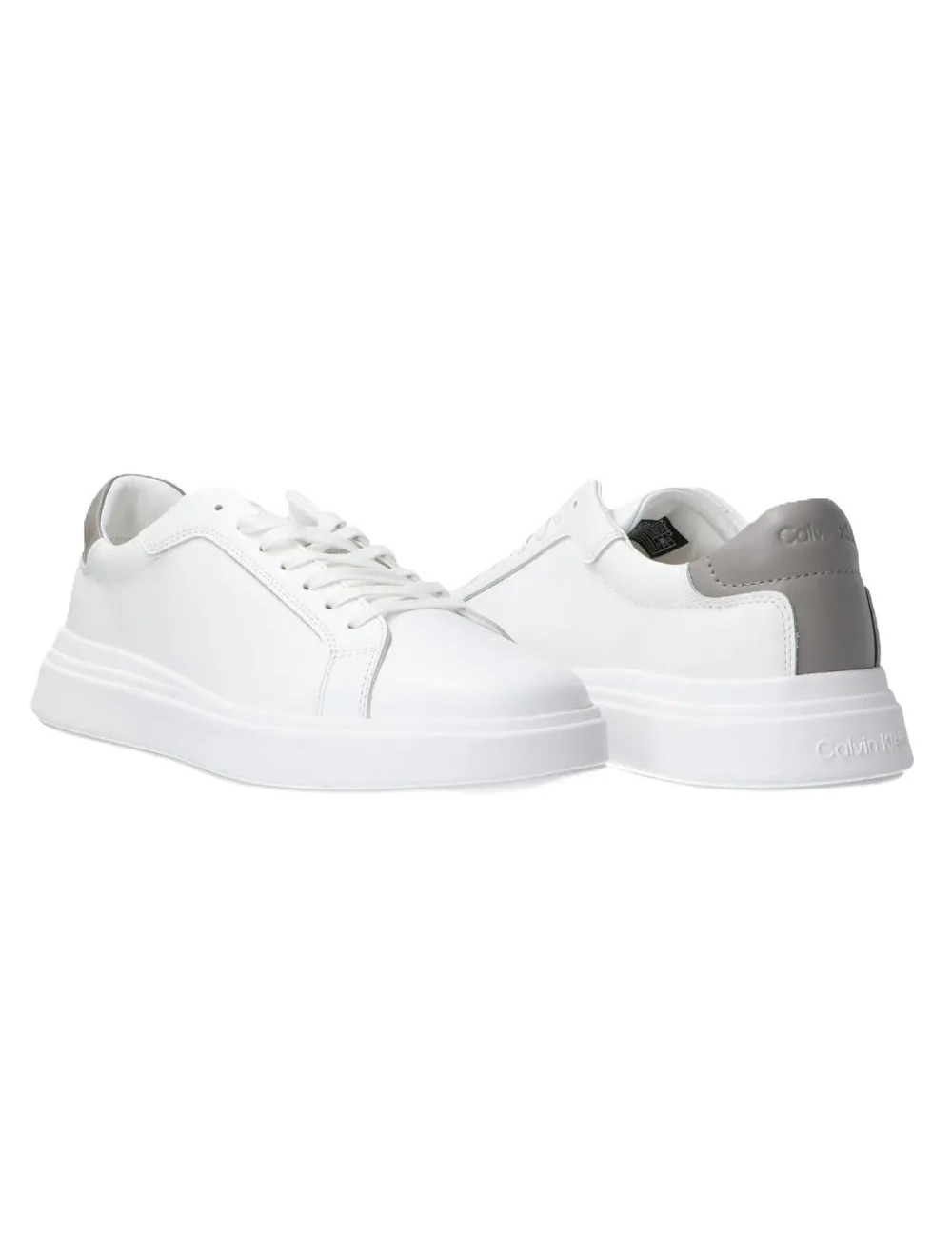 Sneakers uomo in pelle logo minimal HM0HM01016 Calvin Klein