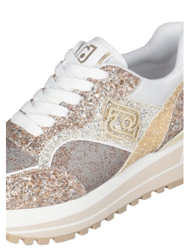 Sneakers donna platform con glitter Maxi Wonder BA5015TX007 Liu Jo