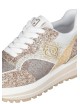 Sneakers donna platform con glitter Maxi Wonder BA5015TX007 Liu Jo