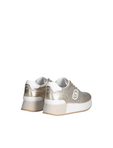 Sneakers donna platform in pelle traforata Dreamy 11 BA5103PX659 Liu Jo