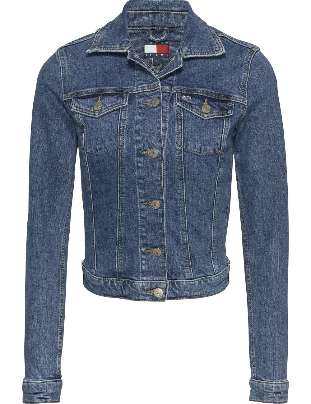 Giubbotto di jeans donna Vivianne slim fit DW0DW20120 Tommy Jeans