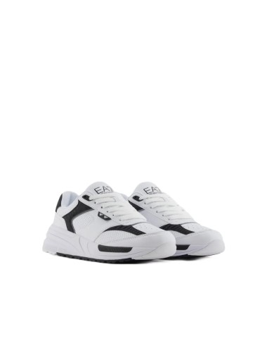 Sneakers uomo Carter in ecopelle e dettagli color block X8X241XK435 EA7 Emporio Armani