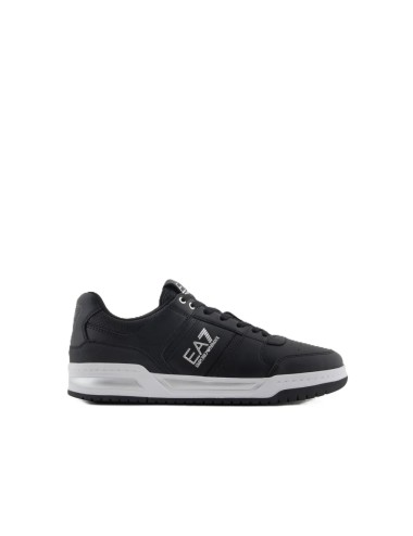 Sneakers uomo Baseline in pelle con logo laterale X8X234XK422 EA7 Emporio Armani