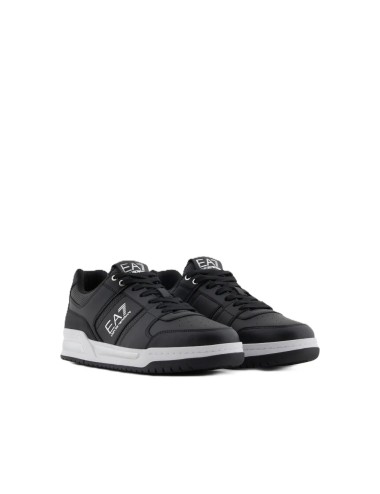 Sneakers uomo Baseline in pelle con logo laterale X8X234XK422 EA7 Emporio Armani