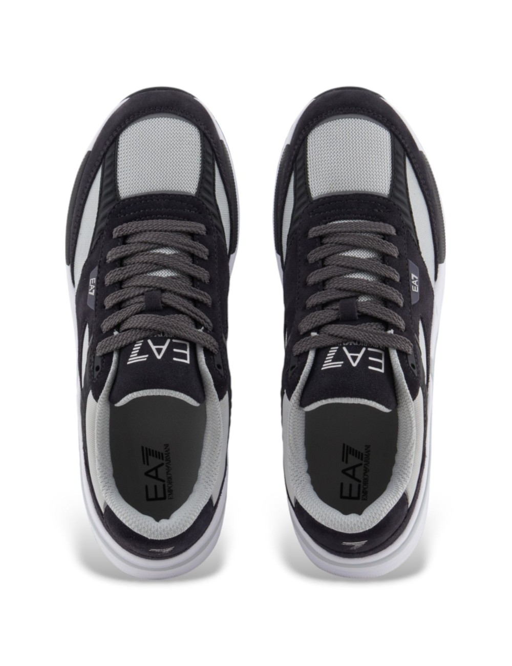 Sneakers uomo Carter in pelle e dettagli color block X8X240XK434 EA7 Emporio Armani