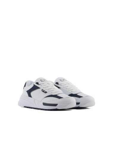 Sneakers uomo Carter in ecopelle e dettagli color block X8X241XK435 EA7 Emporio Armani