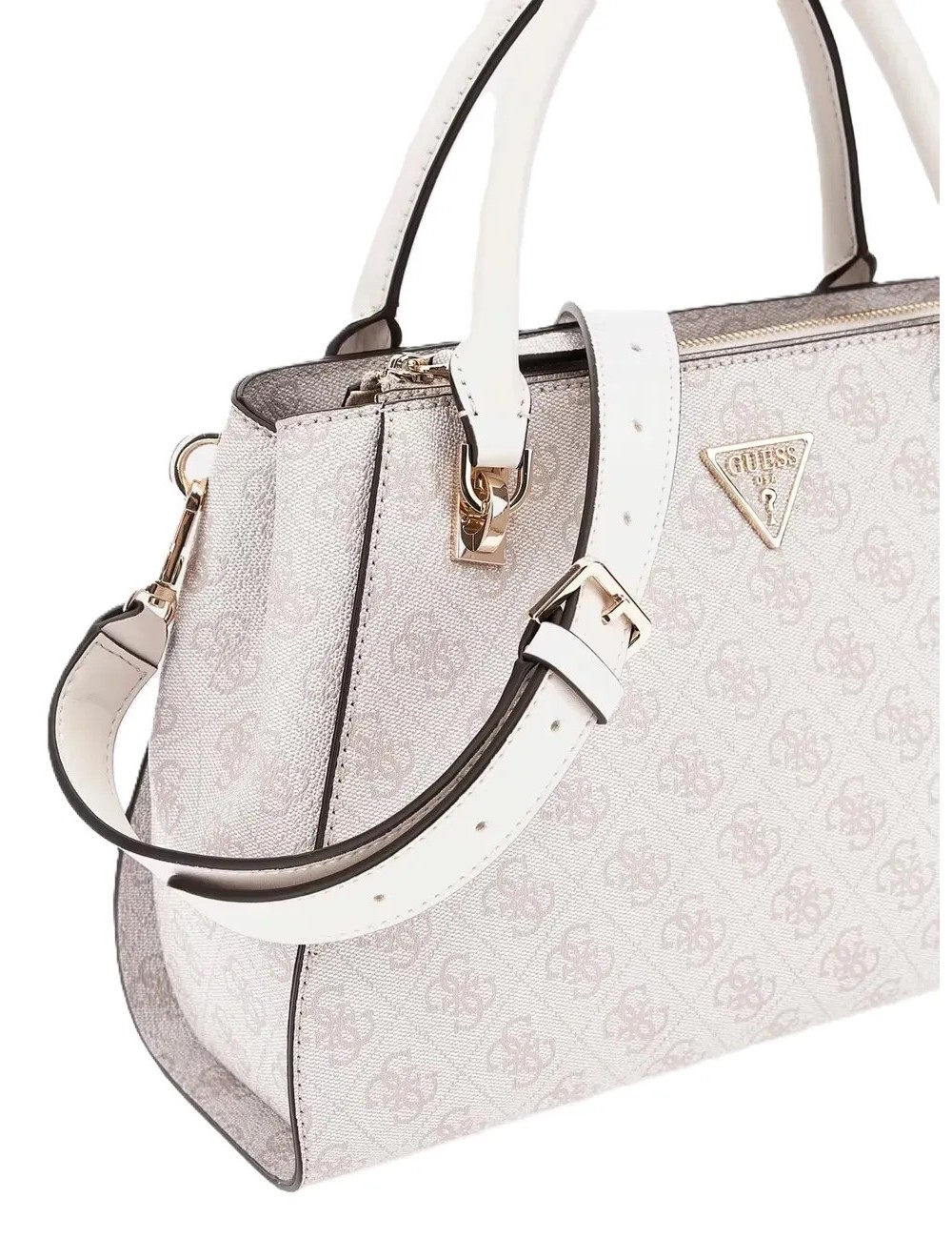 Borsa a mano Noelle in ecopelle e logo 4G HWBD7879070 Guess