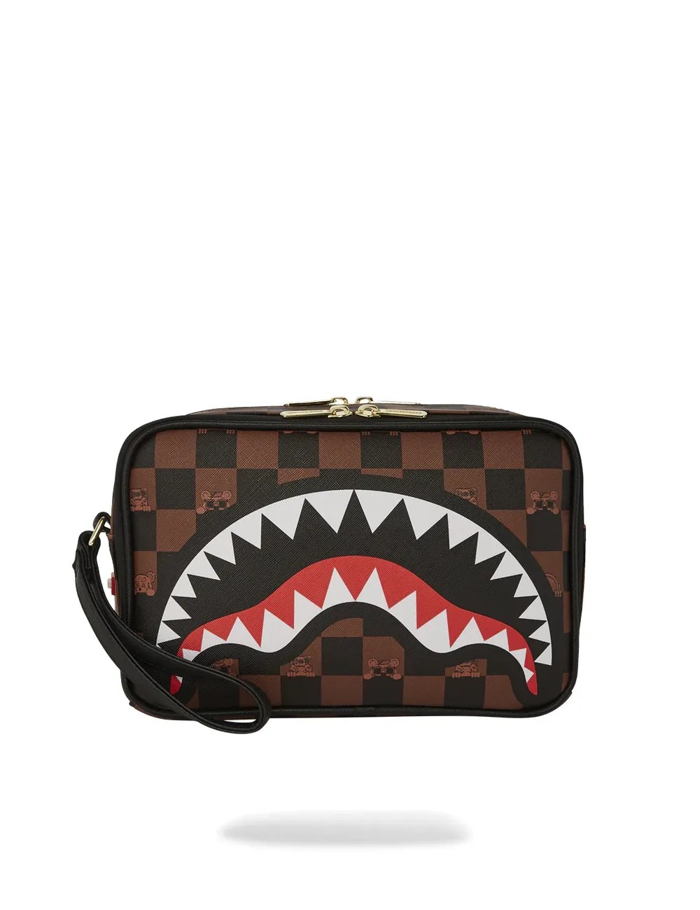 Pochette in pelle vegana Peeking Character Check 910B7510NSZ Sprayground