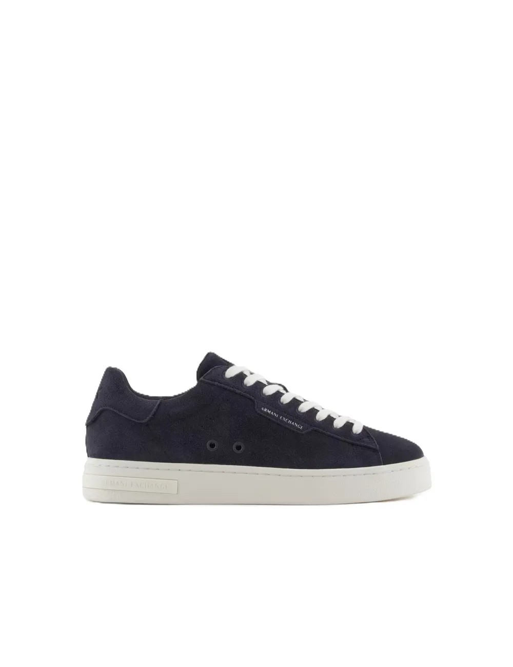 Sneakers uomo in pelle suede con logo XUX253XV868 A|X Armani Exchange