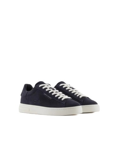 Sneakers uomo in pelle suede con logo XUX253XV868 A|X Armani Exchange