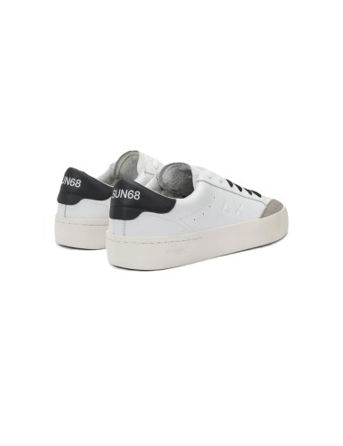 Sneakers uomo in pelle Street Leather con dettagli a contrasto Z35140 SUN68