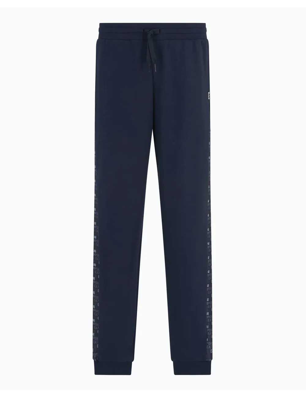 Pantaloni tuta uomo in misto cotone con dettagli logati 7M000216AF12660 EA7 Emporio Armani