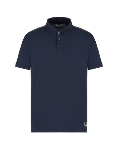 Polo Uomo Logo Series in jersey di cotone 7M000139AF10375 EA7 Emporio Armani