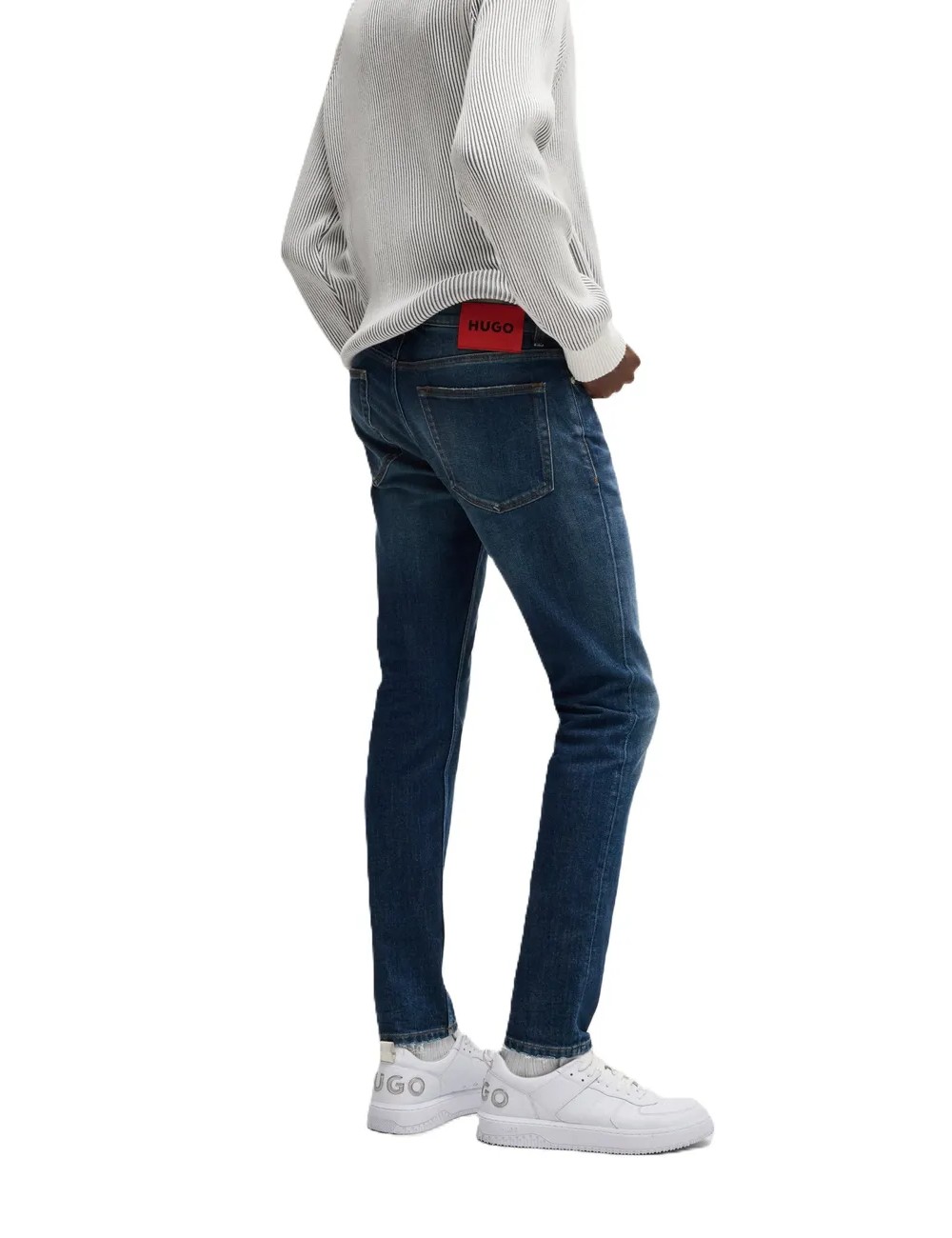 Jeans uomo extra slim fit lavaggio classico 50530569 Hugo